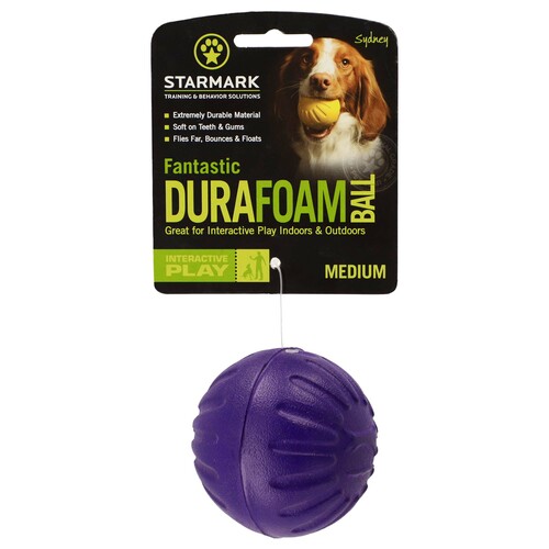 Zdjęcie produktu Piłka Starmark - wytrzymała, lekka i pływająca #7cm