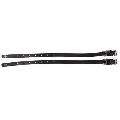 Product photo Leather spur straps - steel fittings