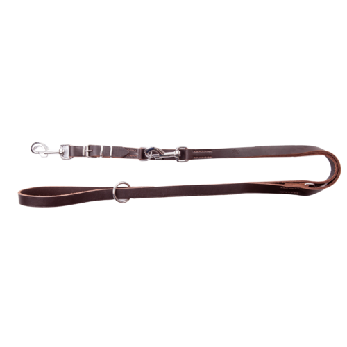 Product photo Adjustable SOFT BROWN Leather Leash