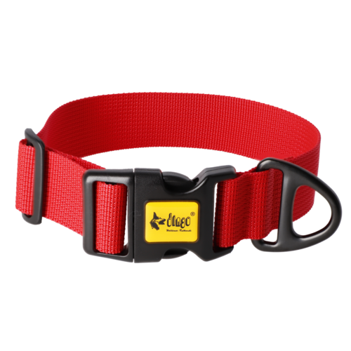 Product photo Wide Dog Collar with Black Hardware