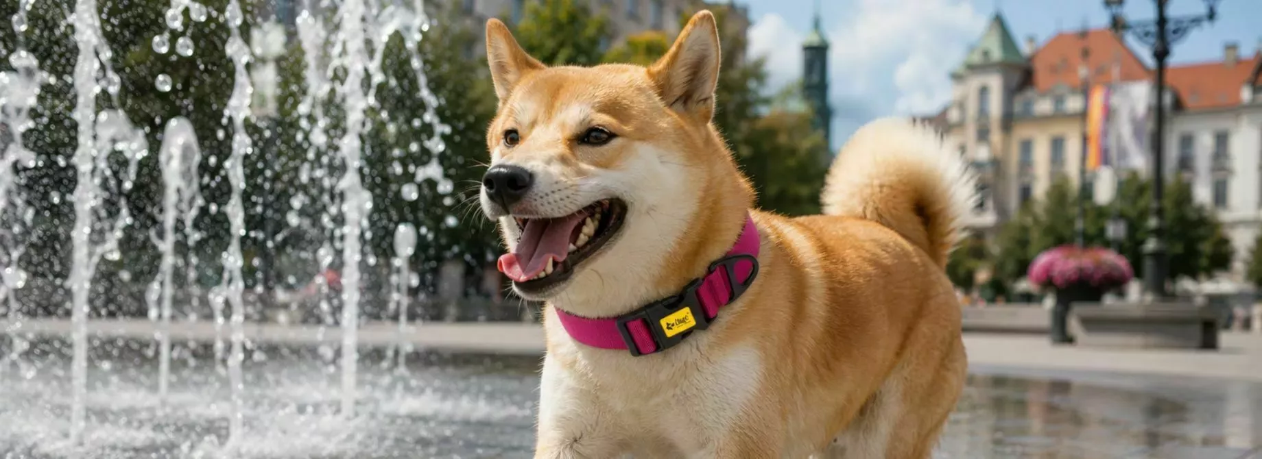 NEW from Dingo: 4 cm Wide Dog Collar in 4 Colours